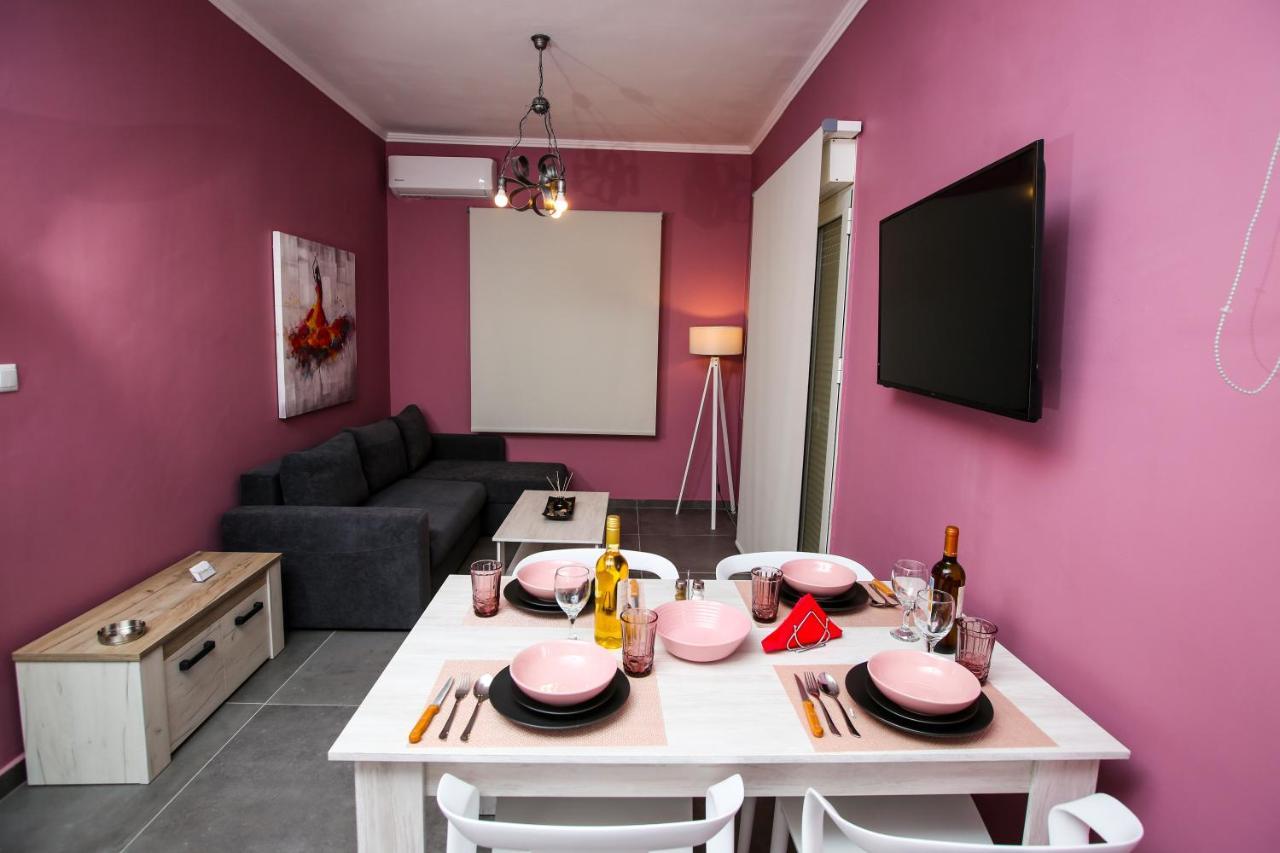 Stella Boutigue Rooms Néa Péramos Dış mekan fotoğraf